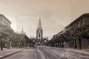 Bilde av Kirkegata etter 1932